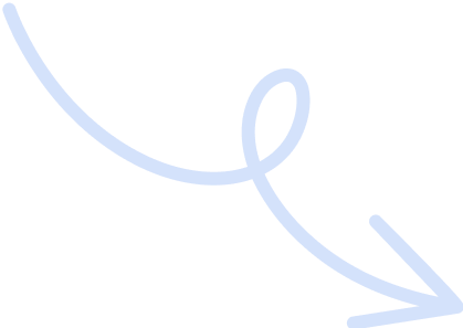 arrow to show the next step